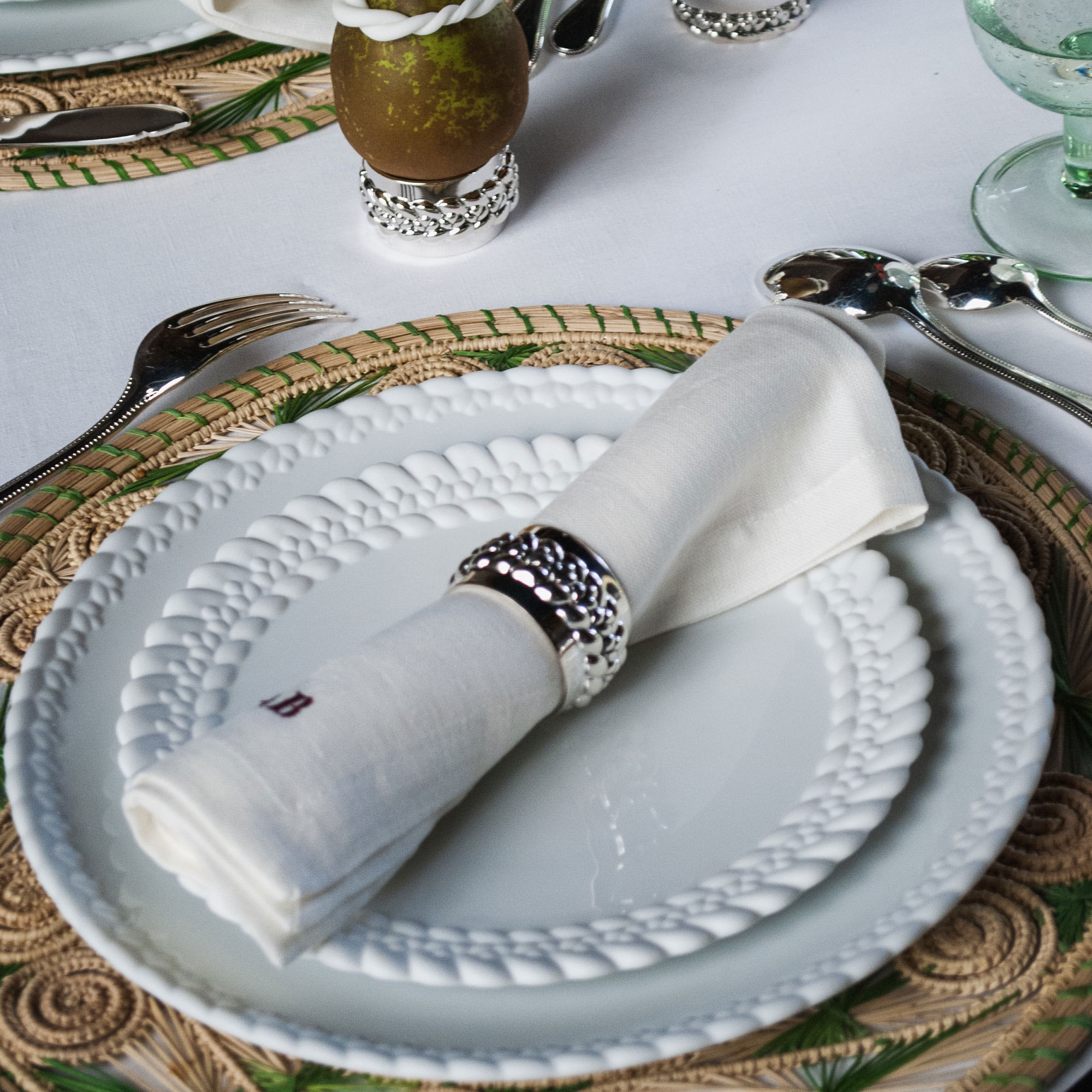 Porcelain Dinner Plate Bayblone